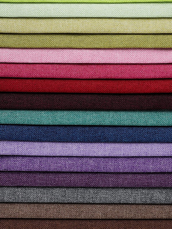 Buzara soffa oxford platt polyester linnetyg