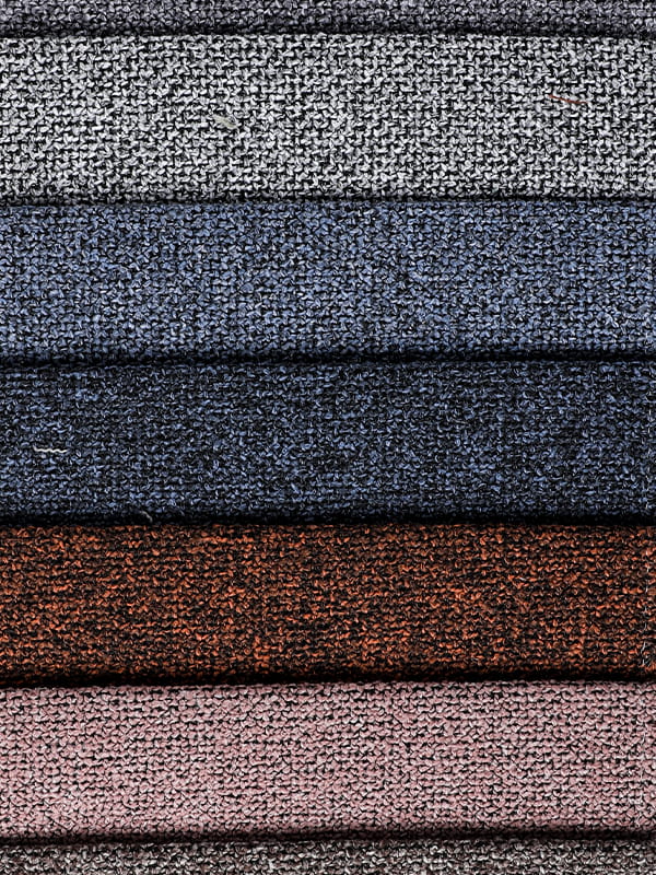 Mandalay soffa vävd tvåfärgad polyester linnetyg