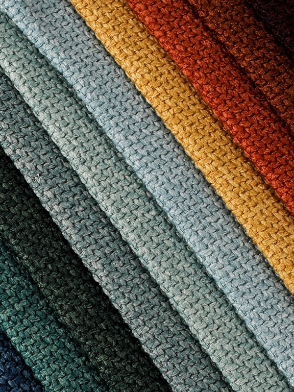 Elta soffa fast färg grov bomullslinnetyg Elta soffa fast färg grov bomullslinnetyg