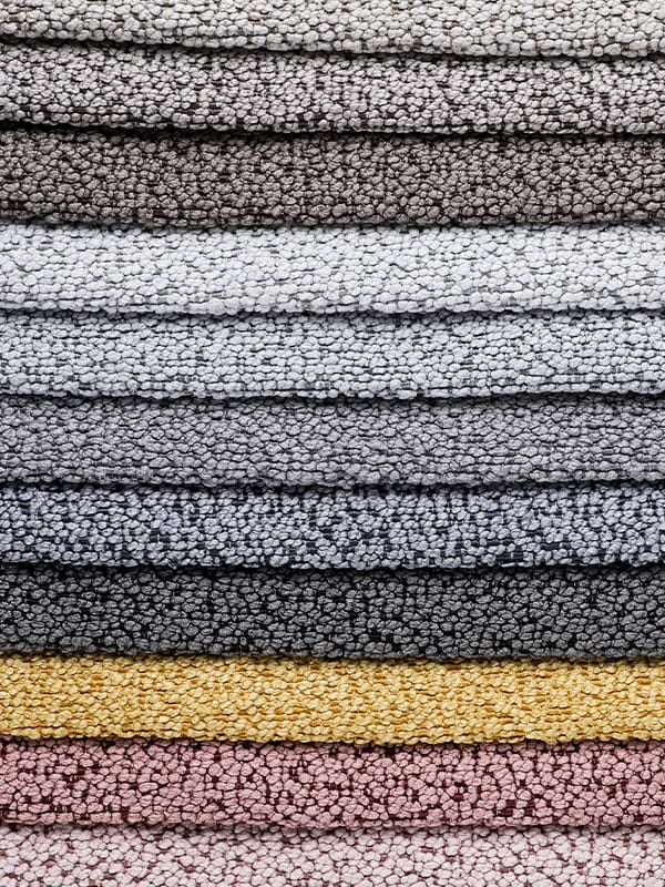 Emily Loop Yarn Polyester och Linen Sofa Tyger