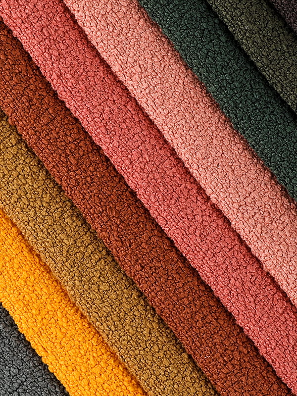 Kaprifol sling garn polyester och linnesoffa tyger Kaprifol sling garn polyester och linnesoffa tyger