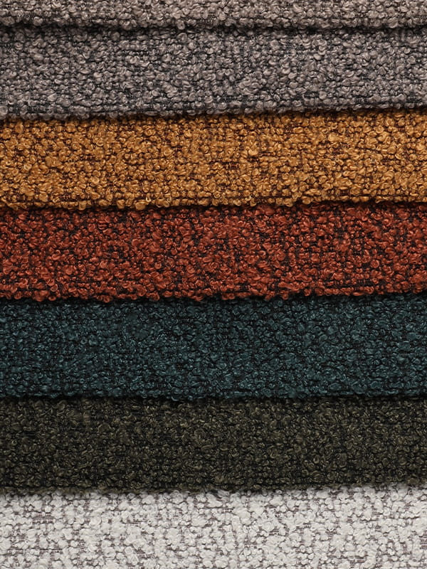 Heineken Loop Yarn Polyester och Linen Soffa Tyger