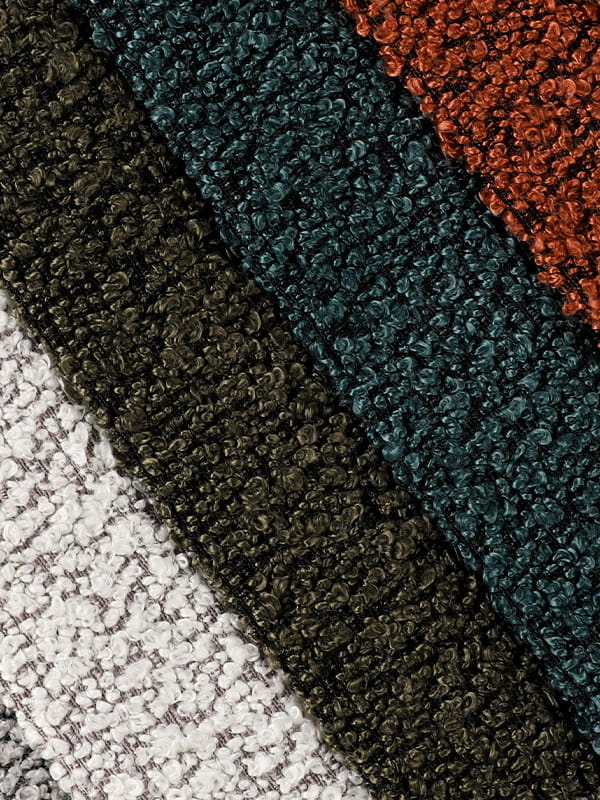 Heineken Loop Yarn Polyester och Linen Soffa Tyger Heineken Loop Yarn Polyester och Linen Soffa Tyger